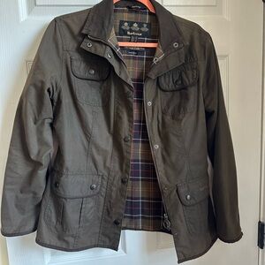 Barbour Olive Green Utility Jacket